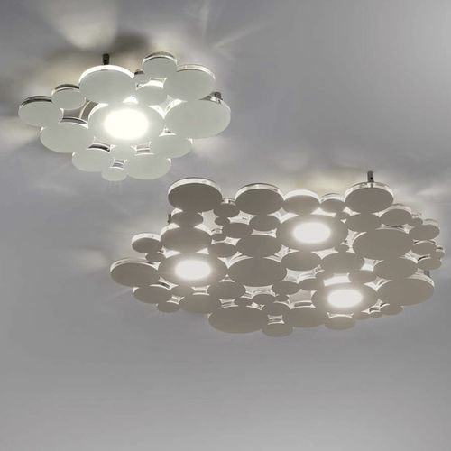 Moderne Deckenleuchte - BUBBLES - cattaneo - kreisförmig / aus lackiertem Metall / LED