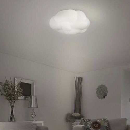Deckenleuchte / originelles Design - CLOUD - cattaneo - Glas / Halogen / für Privatgebrauch