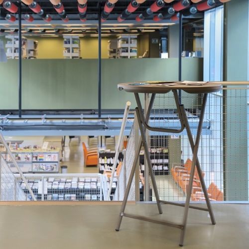 Klappbarer Stehtisch - Cocktail30 - Zown - modern / HDPE / Gestell aus pulverbeschichtetem Stahl