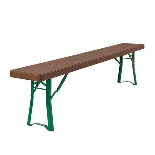 Klappbare Bank - Zown Munich - Zown - modern / Stahl / Polyethylen