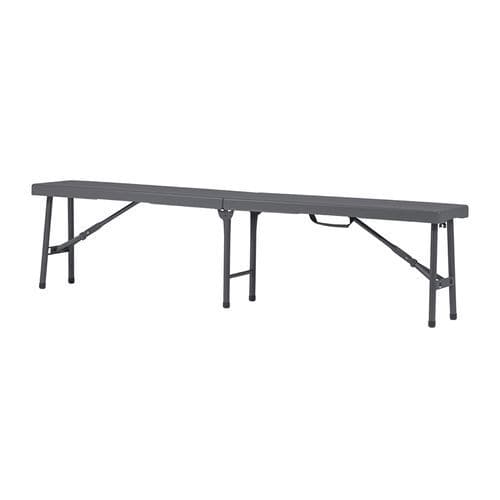 Klappbare Bank - Zown Sharp - Zown - modern / Stahl / Polyethylen