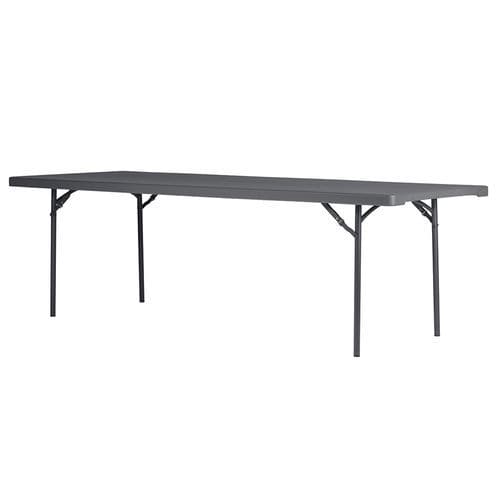Klapptisch - Classic XXL240 - Zown - modern / HDPE / Gestell aus pulverbeschichtetem Stahl