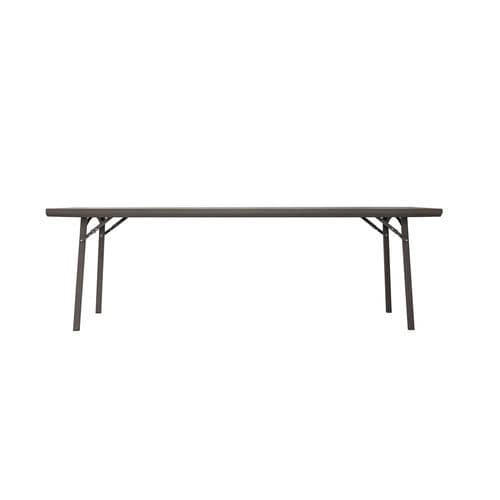Klapptisch - XL8 - Zown - modern / HDPE / Gestell aus pulverbeschichtetem Stahl