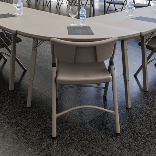 Klapptisch - XL  - Zown - modern / HDPE / Gestell aus pulverbeschichtetem Stahl