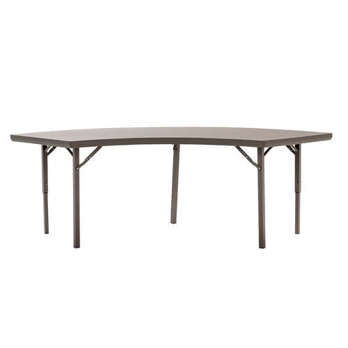 Klapptisch - XL Crescent - Zown - modern / HDPE / Gestell aus pulverbeschichtetem Stahl