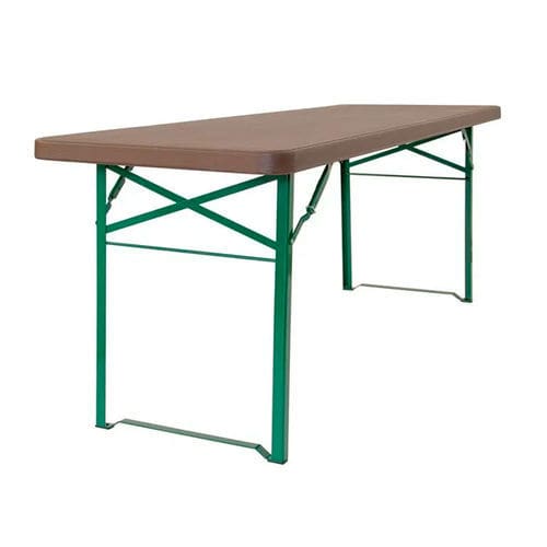 Klapptisch - Munich70 - Zown - modern / HDPE / Gestell aus pulverbeschichtetem Stahl