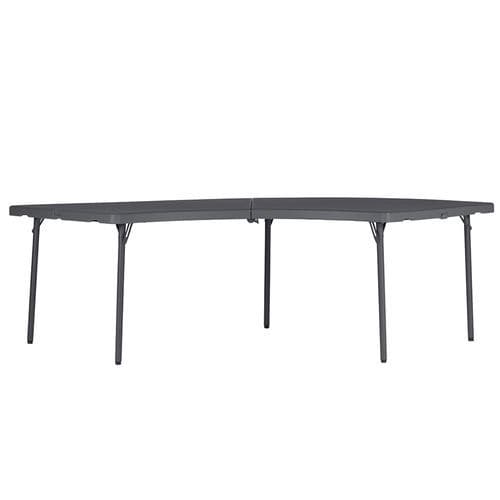 Klapptisch - Classic XXLMoon - Zown - modern / HDPE / Gestell aus pulverbeschichtetem Stahl
