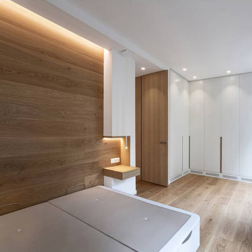 Holz-Verblendplatte - ALMOND 230 MM - SURCO interiors - für den Innenraum / zum Vernageln / verklebt