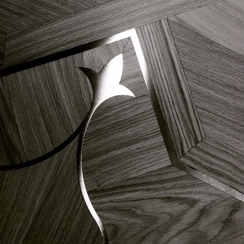 Mehrschichtparkett - marquetry - SURCO interiors - mit Einlage aus Naturstein / mit Holzeinlage / mit Metalleinlage