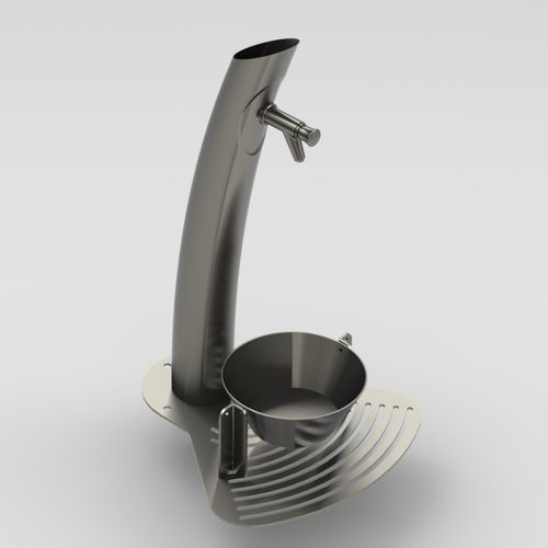 Trinkbrunnen für Außenbereich - DRINKY - Ferrinox - Edelstahl