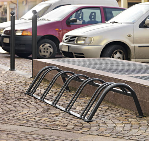 Bodenstehender Fahrradständer - MISENO - Ferrinox - gesichert / galvanisiertem Stahl / Edelstahl