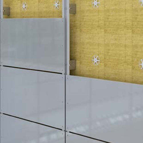 Paneel-Fassadenverkleidung - SV2C - ISOSTA international - Aluminium / horizontal / glatt