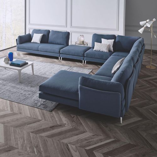 Modulsofa - LINK - MHR - Eck / modern / Stoff