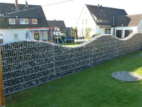 Schutzgabione - DOUBLE WIRES - SJZ SHANZHENG CO., LTD - für Wand