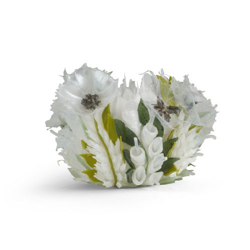 Vase / originelles Design - ICE BALL - MIHO UNEXPECTED THING - Silikon / handgefertigt
