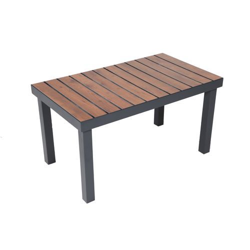 Moderner Couchtisch - Alcor  - YÜCEL OUTDOOR FURNİTURE  - HPL / Gestell aus Aluminium / rechteckig