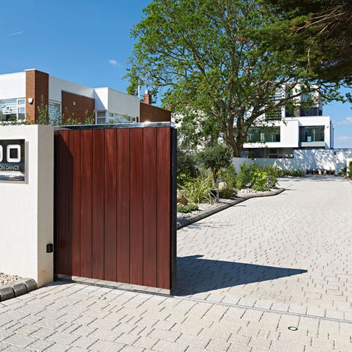 Schiebetor - ABERMOVE/RJB HOME - Metall / Platten / für Privatgebrauch