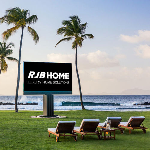 Bodenstehende Projektionswand - ABERMOVE/RJB HOME - muti-Format / für Heimkino