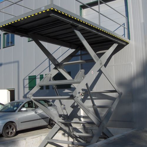 Hydraulischer Aufzug für Automobile - ABERMOVE AUTO-MOUNT - ABERMOVE/RJB HOME - für Tertiärsektor