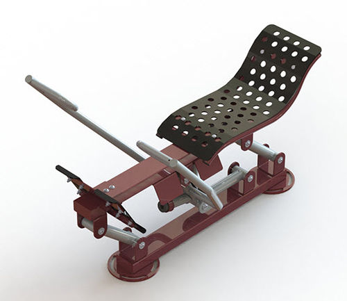 Rudergerät für Außenbereich - PARIS Site Furnishings - Outdoor Fitness