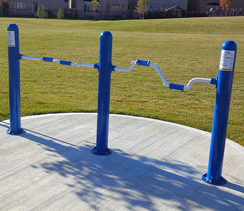 Trainingsgerät für Außenbereich - HAND BIKE, ACCESSIBLE - PARIS Site Furnishings - Outdoor Fitness