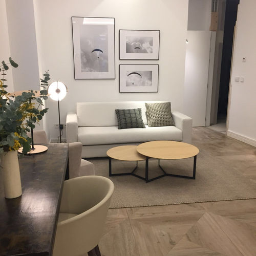 Moderner Couchtisch - LAIA - Casual Home & Contract - Eiche / Buche / melaminbeschichtet