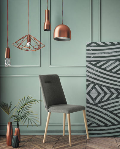 Moderner Stuhl - ADA - Casual Home & Contract - für den Innenraum / Stoff / Gestell aus Buche