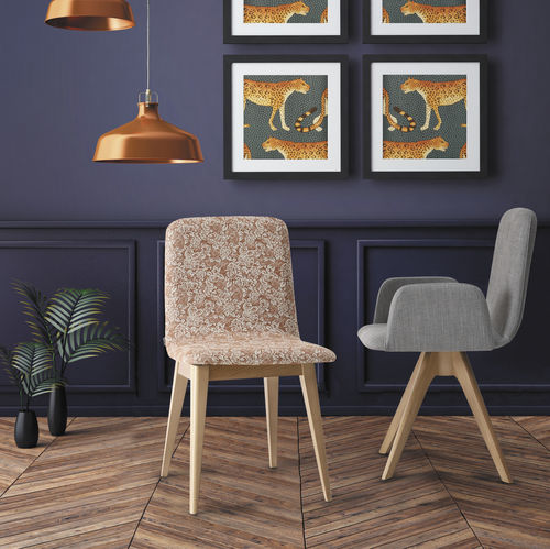 Moderner Stuhl - ATRIUM - Casual Home & Contract - für den Innenraum / Stoff / Gestell aus Buche