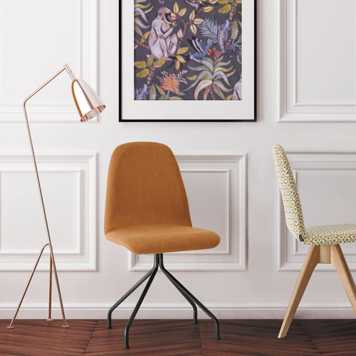 Moderner Stuhl - WHAO-AT - Casual Home & Contract - für den Innenraum / Stoff / Gestell aus Buche