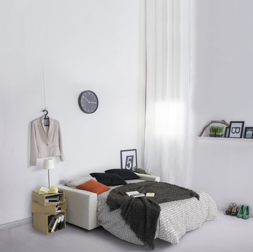 Bettsofa - FLY - Casual Home & Contract - modern / Stoff / grau