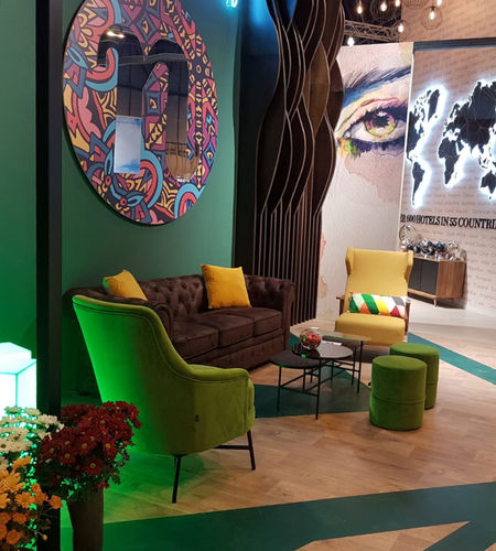 Modernes Sitzkissen - PULL - Casual Home & Contract - Stoff / Kunstleder / Contract