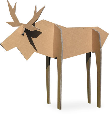 MDF-Skulptur - ALCE - Casual Home & Contract - für Außenbereich / Contract