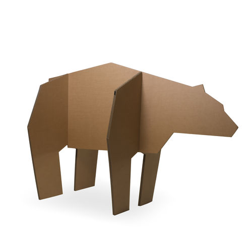 Stoff-Skulptur - BEAR - Casual Home & Contract - MDF / für Außenbereich / Contract
