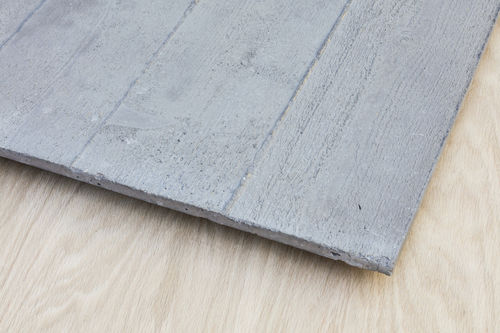 Dekorplatte für Wand - ORGANICRETE&reg; BOARDFORM - Hung Panels - für Innenausbau / zur Außenraumgestaltung / hochwiderstandsfähig