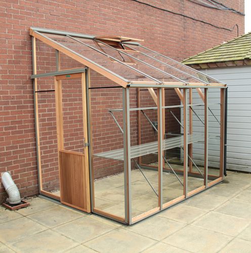 Gewächshaus für Hobbygärten - EVOLUTION SIX LT - Alton greenhouses - einkuppelig / Aluminiumstruktur / Glas