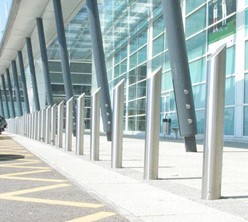 Sicherheits-Sperrpfosten - ZENITH® SLOPED - Furnitubes - stationär / abnehmbar / galvanisiertem Stahl