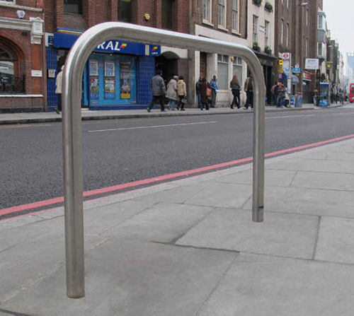 Bodenstehender Fahrradständer - SHEFFIELD  - Furnitubes - für öffentliche Bereiche / Stahl / Edelstahl