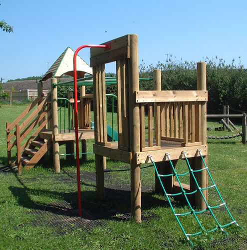 Holz-Spielplatzgerät - ELEMENTAL : HUCKLEBERRY - SETTER PLAY - modular