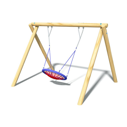 Holzschaukel - BIRD'S NEST - WICKSTEED - Spielplatz