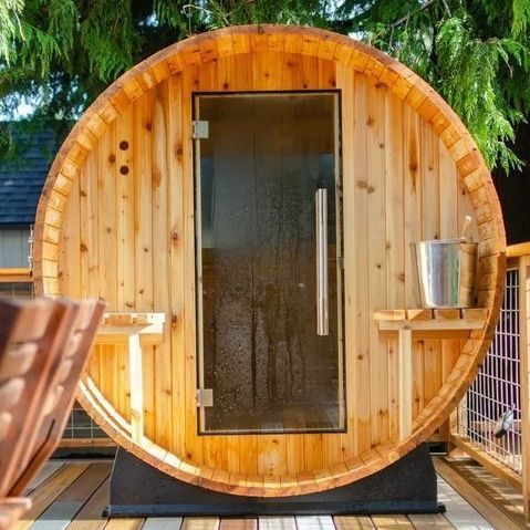 Sauna für Privatgebrauch - ESSEX - Almost Heaven Saunas - Holz / für Außenbereich / Fertigbau