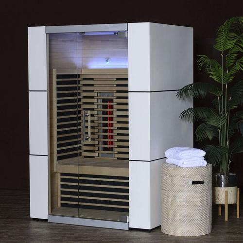 Ferninfrarot-Sauna - SPECTRUM  - Almost Heaven Saunas - für Privatgebrauch / Holz / Hartglas