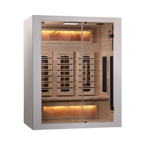 Ferninfrarot-Sauna - HAR-800 - Almost Heaven Saunas - für Privatgebrauch / Hartglas / für den Innenraum