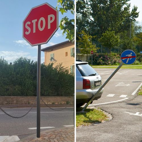 Sicherheitspfosten - Street  Augustaflex - SAEDI Ltd - flexibel / Stahl / hoch