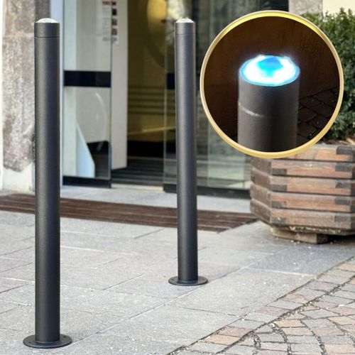 Sperrpfosten mit integrierter LED - Light Bollard - SAEDI Ltd - Sicherheit / stationär / abnehmbar