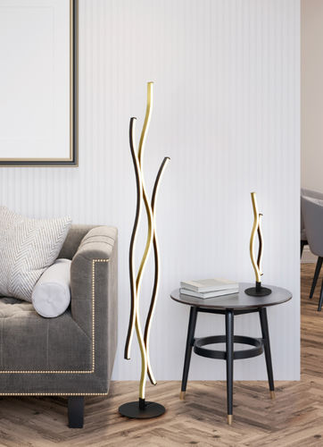 Stehleuchte - BLAZE - TRIO Leuchten GmbH - Metall / modern / mit Kabel