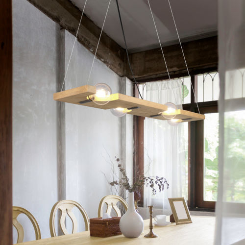 Hängelampe - TAILOR - TRIO Leuchten GmbH - Holz / modern / mit Kabel