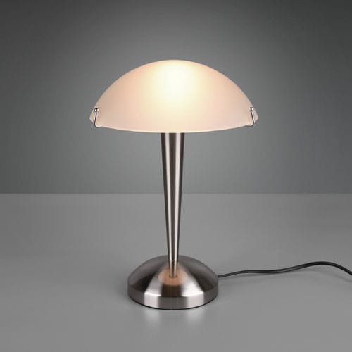 Nachttischlampe - PILZ II - TRIO Leuchten GmbH - Metall / Glas / modern
