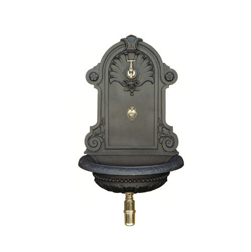 Wandmontierter Trinkbrunnen - VIENNA - MORELLI S.A.S. - für Außenbereich / Gusseisen / für öffentliche Bereiche