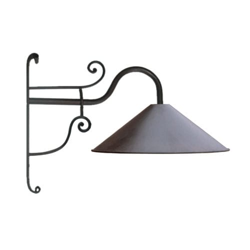 Klassische Wandleuchte - SATURNIA 2 - MORELLI S.A.S. - für Garten / Schmiedeeisen / konisch