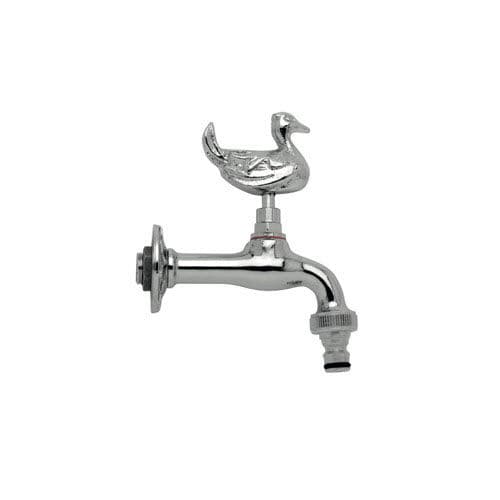 Wasserhahn für Trinkbrunnen - ANATRA K - MORELLI S.A.S. - wandmontiert / verchromter Messing / für Garten